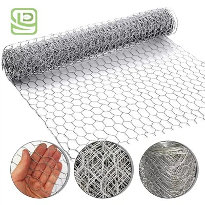 Rouleau hexagonal de grillage de volaille