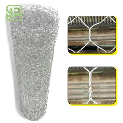 Grillage hexagonal galvanisé enduit de PVC